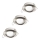 Eglo 31692 - Conjunto de 3 luminárias de embutir LED TEDO 1xGU10/5W/230V