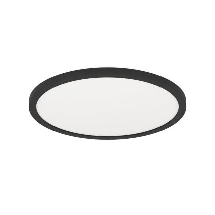 Eglo 31703 - Luminária de teto LED RGBW regulável ROVITO-Z LED/14,6W/230V 2700-6500K diâmetro 29,5 cm preta