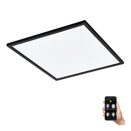 Eglo 31725 - Iluminação de teto LED com regulação SALOBRENA-Z LED/33W/230V 2700-6500K preto