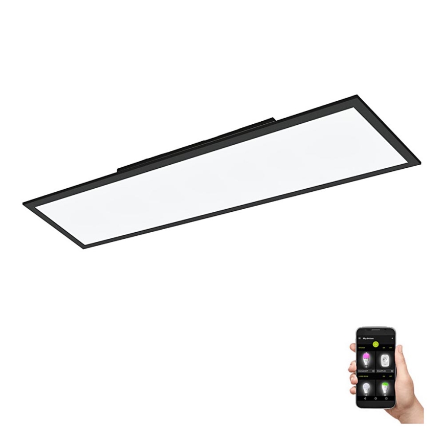 Eglo 31726 - Iluminação de teto LED com regulação SALOBRENA-Z LED/33,5W/230V 2700-6500K preto