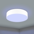 Eglo 31766 - Luminária de teto dimerizável LED RGBW ROMAO-Z LED/35W/230V 2700-6500K Ø 57 cm branca