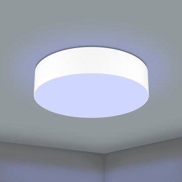 Eglo 31766 - Luminária de teto dimerizável LED RGBW ROMAO-Z LED/35W/230V 2700-6500K Ø 57 cm branca