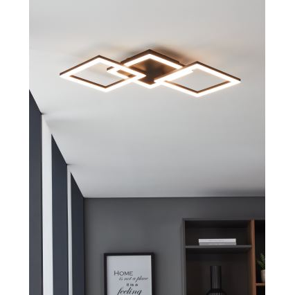 Eglo 31775 - Iluminação de teto LED com regulação PARANDAY-Z LED/32,4W/230V 3000-6500K preto