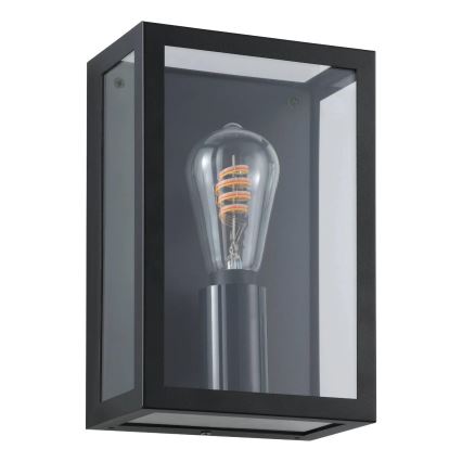 Eglo 31778 - Aplique de parede para exterior LED RGBW dimerizável ALAMONTE-Z LED/4,9W/230V 3000K IP44 preto