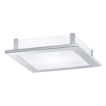 Eglo 31896 - Candeeiro de tecto AURIGA, 4x E14/25W/230V, 30x30 cm, cromo brilhante