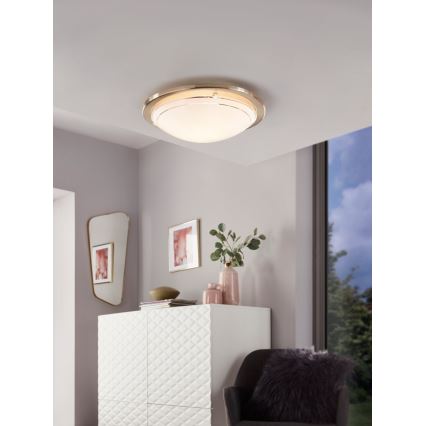 Eglo 32094 - Iluminação de teto LED PLANET LED/11W/230V 3000K cromado mate