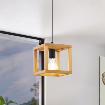 Eglo 32145 - Lustre suspenso em cabo BLACKCROWN 1xE27/40W/230V