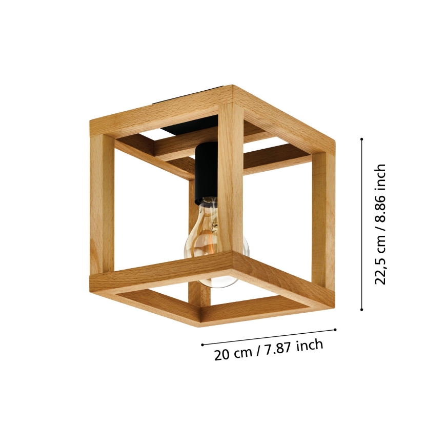Eglo 32146 - Candeeiro de teto BLACKCROWN 1xE27/40W/230V