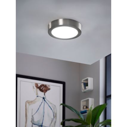 Eglo 32442 - Luminária de teto LED FUEVA 1 LED/18W/230V, diâmetro 22,5 cm