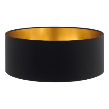 Eglo 32481 - Abajur universal TUNJA E27 diâmetro 30 cm preto/cobre