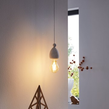 Eglo 32544 - Candeeiro de tecto YORTH 1xE27/60W/230V branco