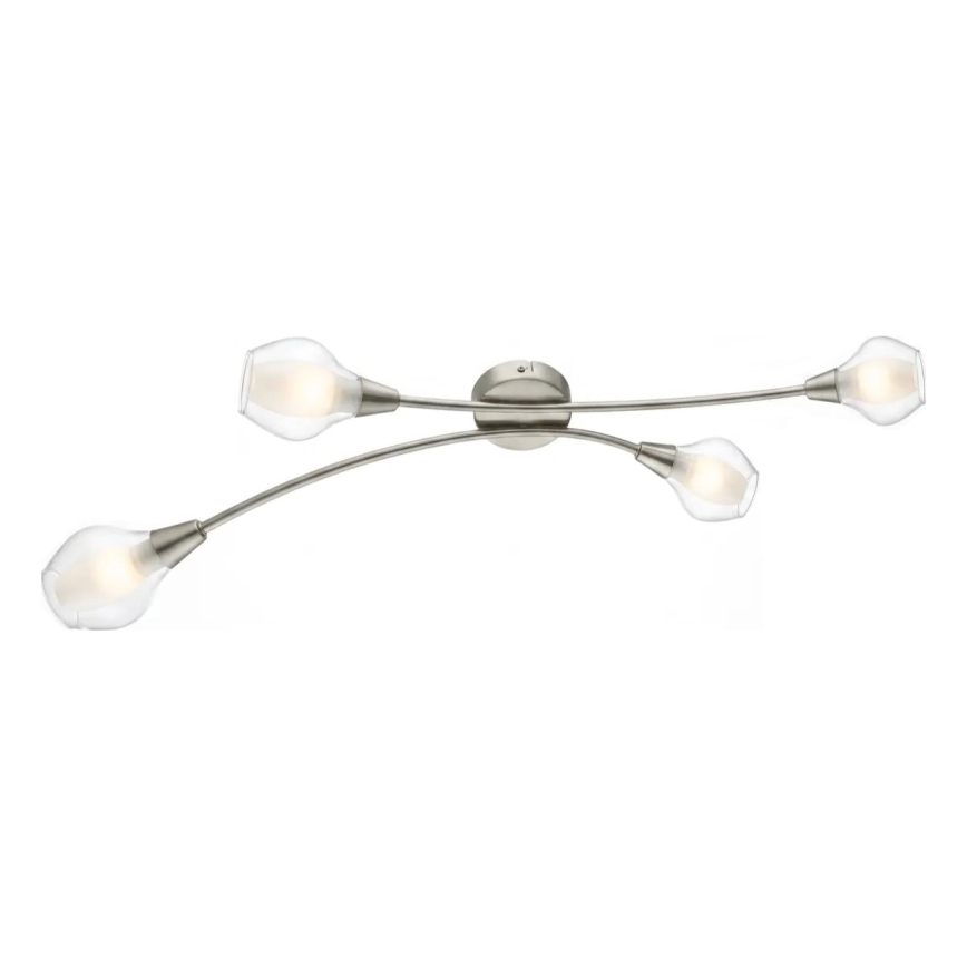 Eglo 32594 - Candeeiro de teto ARNADO 4xG9/33W/230V cromado fosco