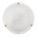 Eglo 32601 - Luminária de teto LED SALOME LED/11W/230V Ø 30 cm dourada