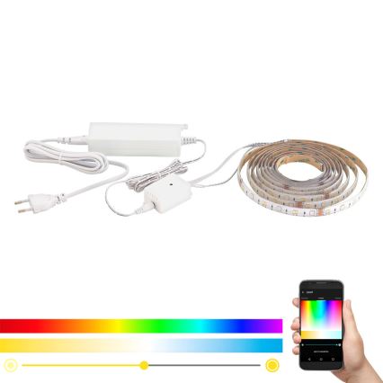 Eglo - Fita LED RGB 3m STRIPE-C LED-RGB/11,4W/230V
