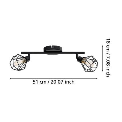 Eglo - Foco LED 2xG9/3W/230V