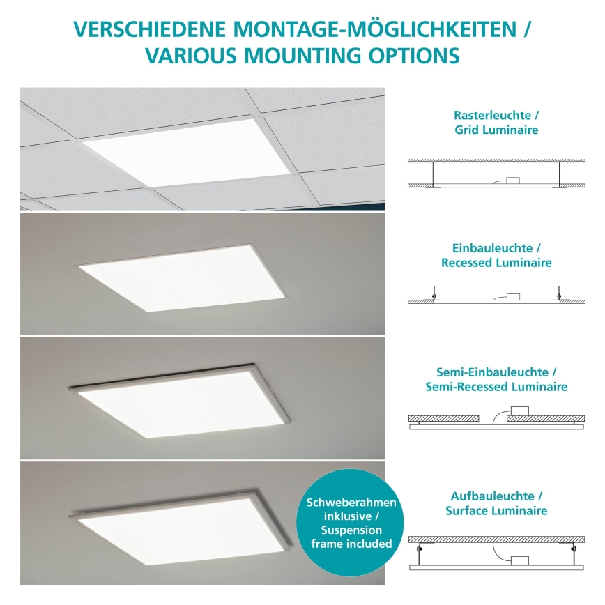 Eglo - Iluminação de teto LED LED/16W/230V