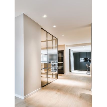 Eglo - CONJUNTO 3x Luz embutida SARTIANO 1xLED/5W/230V