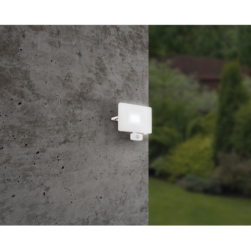 Eglo - Holofote LED com sensor LED/50W/230V IP44