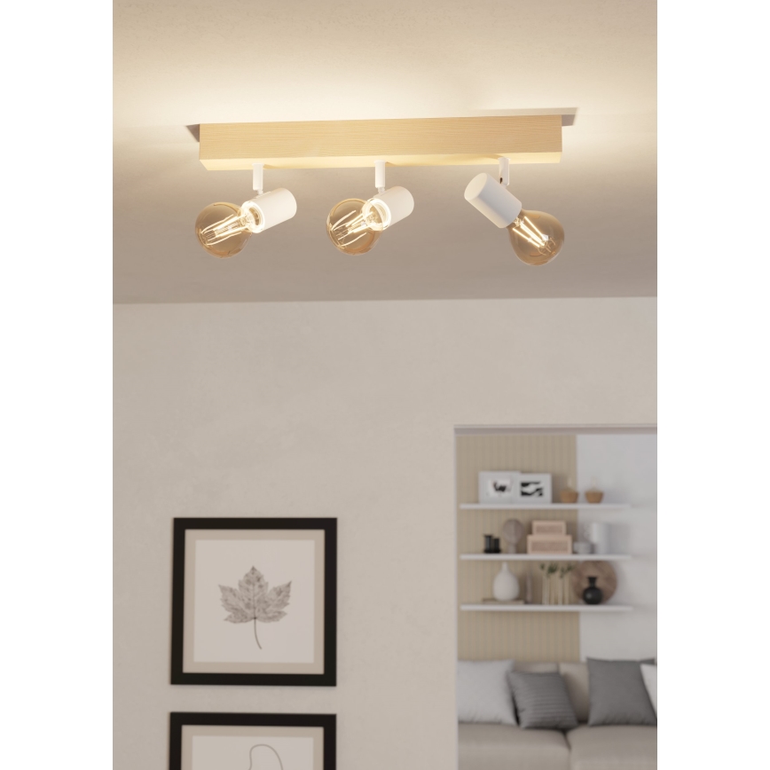 Eglo - Foco TOWNSHEND 3xE27/60W/230V