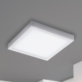 Eglo 33209 - Candeeiro de teto dimerizável LED RGBW FUEVA-C LED/21W/230V 2700-6500K 30x30 cm branco