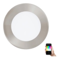 Eglo 33214 - LED RGBW Luminária de encastrar dimerizável FUEVA-C LED/5,4W/230V diâmetro 12 cm