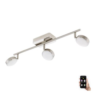 Eglo 33223 - Luminária de embutir LED RGBW regulável CORROPOLI-C 3xLED/5W/230V