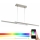 Eglo 33232 - Lustre LED RGBW dimerizável suspenso por cabo FRAIOLI-C LED/34W/230V cromo fosco