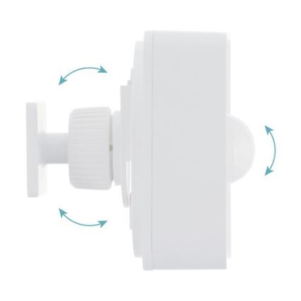 Eglo 33236 - Sensor de movimento e de crepúsculo para exterior CONNECT SENSOR 3xAA 12 m branco IP44