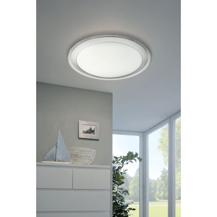 Eglo 33255 - Candeeiro de teto dimerizável LED RGBW COMPETA-C LED/17W/230V 2700-6500K Ø 43 cm