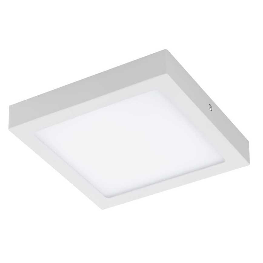 Eglo 33316 - Luminária de teto LED RGBW dimerizável FUEVA-C LED/15,6W/230V 2700-6500K 22,5x22,5 cm branca