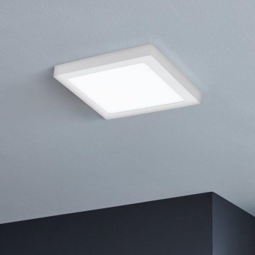 Eglo 33316 - Luminária de teto LED RGBW dimerizável FUEVA-C LED/15,6W/230V 2700-6500K 22,5x22,5 cm branca