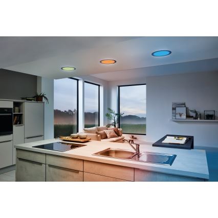 Eglo 33317 - Luminária LED RGBW dimerizável de encastrar FUEVA-C LED/15,6W/230V 2700-6500K Ø 22,5 cm