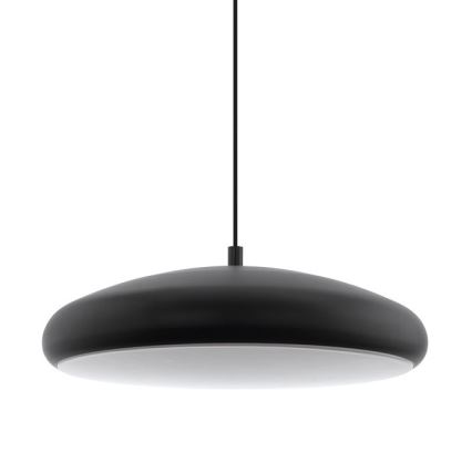 Eglo 33328 - Candeeiro suspenso  LED RGBW com regulação RIODEVA-C LED/27W/230V 2700-6500K preto