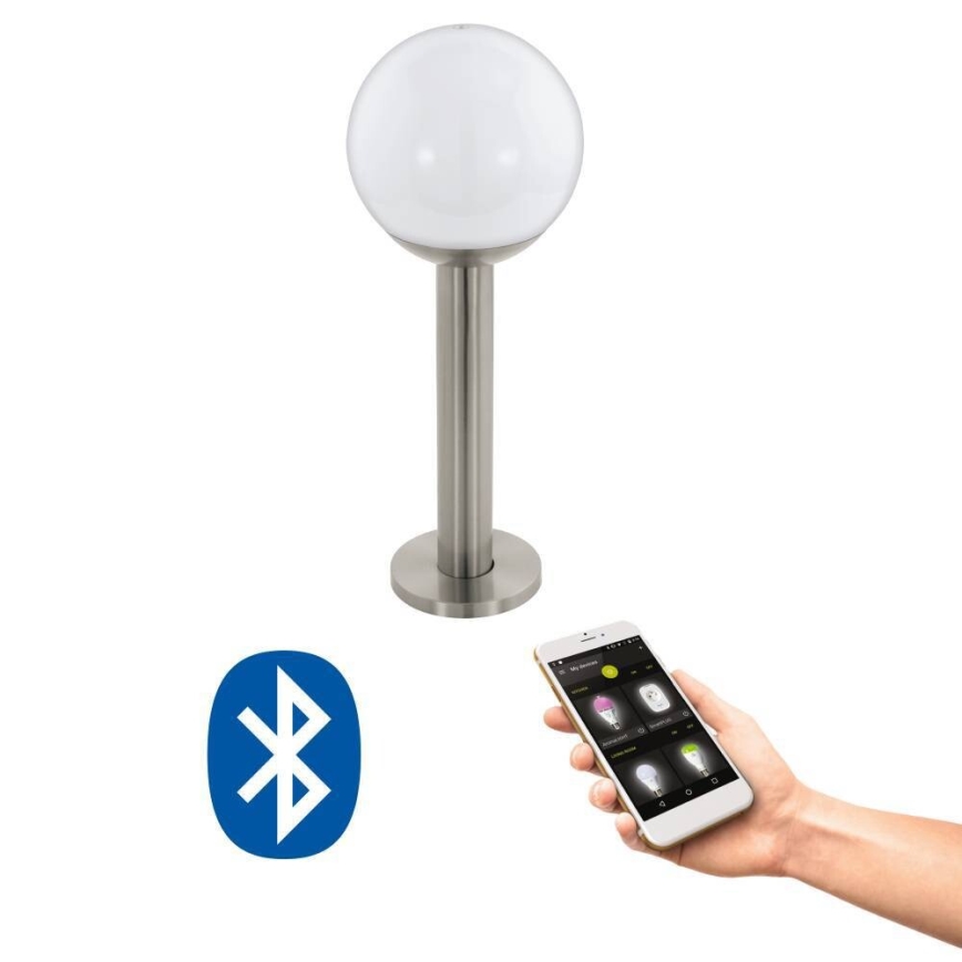 Eglo 33565 - Candeeiro LED regulável para exterior NISIA-C 1xE27/9W/230V 525 mm IP44