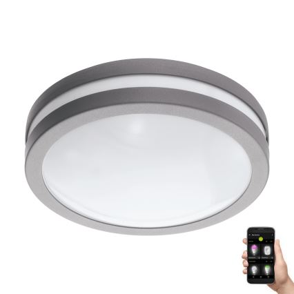 Eglo 33572 - Luminária de banheiro LED dimmerizável LOCANA-C LED/14W/230V IP44 prata