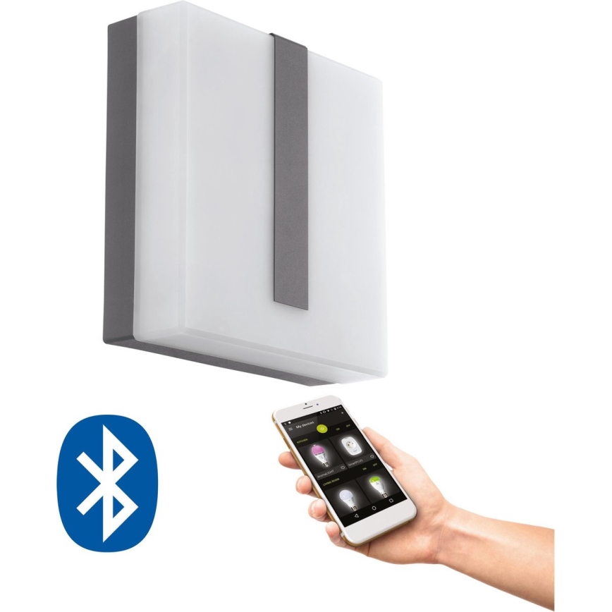 Eglo 33574 - Luminária de parede exterior LED regulável TORAZZA-C LED/14W/230V IP44