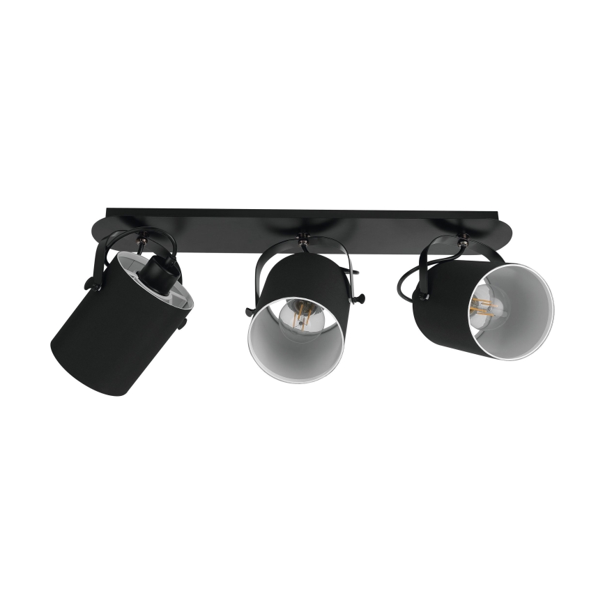 Eglo 33647 - Candeeiro de tecto com focos VILLABATE 3xE27/10W/230V