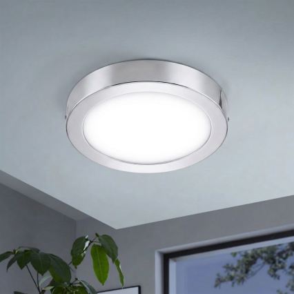 Eglo 33667 - Luminária de teto para casa de banho LED RGBW regulável FUEVA-C LED21W/230V diâmetro 30 cm IP44
