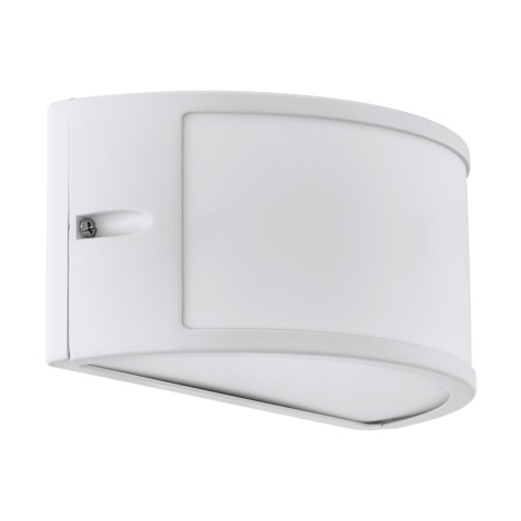 Eglo 34002 - Luz de parede LED de exterior CATAMARCA LED/10W/230V IP54 branco