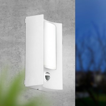 Eglo 34006 - Iluminação de parede exterior LED com sensor CASILDA LED/6W/230V IP44