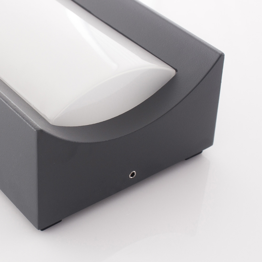 Eglo 34008 - Iluminação de parede exterior LED com sensor CASILDA LED/6W/230V IP44