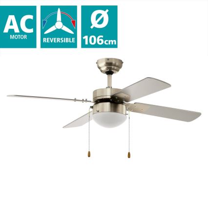 Eglo - Ventilador de teto 1xE14/60W/230V