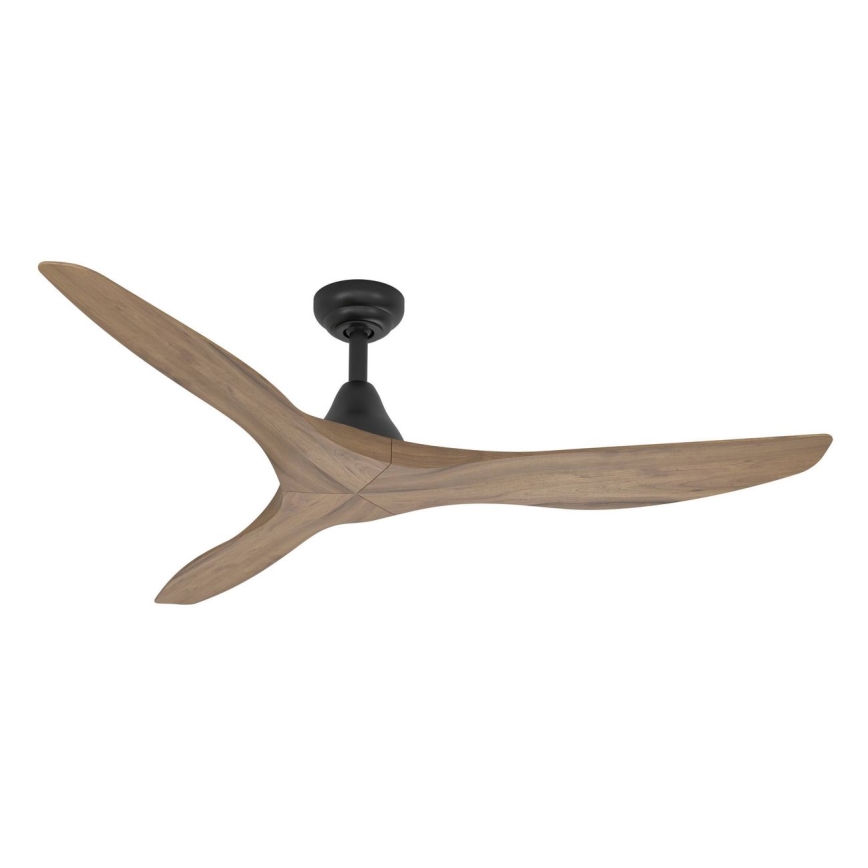 Eglo - Ventilador de teto Ø 132 cm castanho + controlo remoto