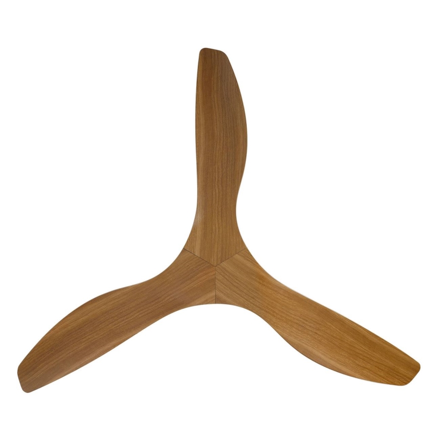 Eglo - Ventilador de teto Ø 132 cm castanho + controlo remoto