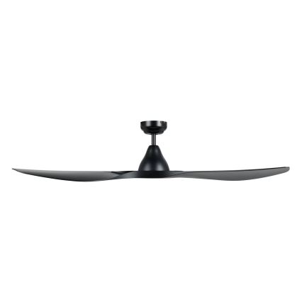 Eglo - Ventilador de teto diâmetro 132 cm, preto + comando à distância
