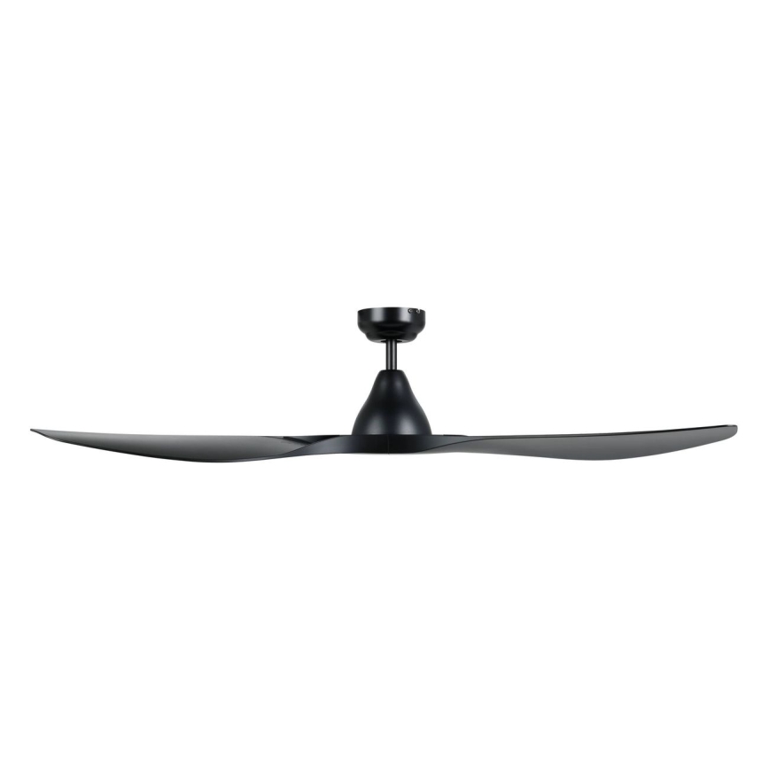 Eglo - Ventilador de teto diâmetro 132 cm, preto + comando à distância
