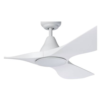 Eglo - Ventilador de tecto LED/19W/230V diâmetro 132 cm branco + controlo remoto