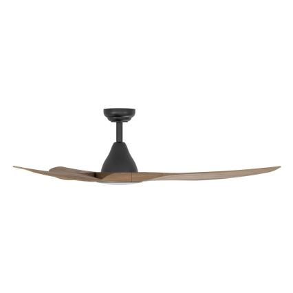 Eglo - Ventilador de teto LED LED/19W/230V Ø 132 cm castanho + controlo remoto