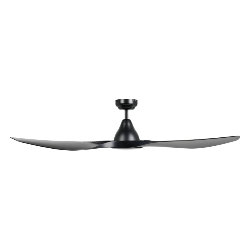 Eglo - Ventilador de teto LED/20W/230V 3000/4000/5000K Ø132 cm preto + comando remoto