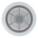 Eglo - Ventoinha de teto LED com regulação LED/25,5W/230V cinzento + comando